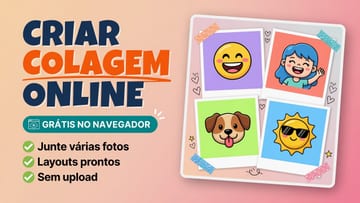 Criar colagem online grátis