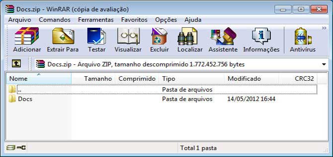 Como descompactar arquivos ZIP e RAR