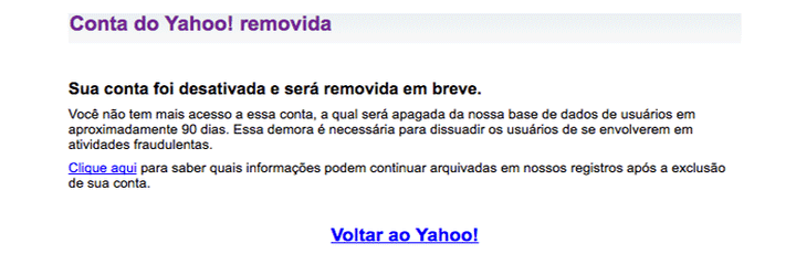 Como excluir yahoo mail email mensagem 