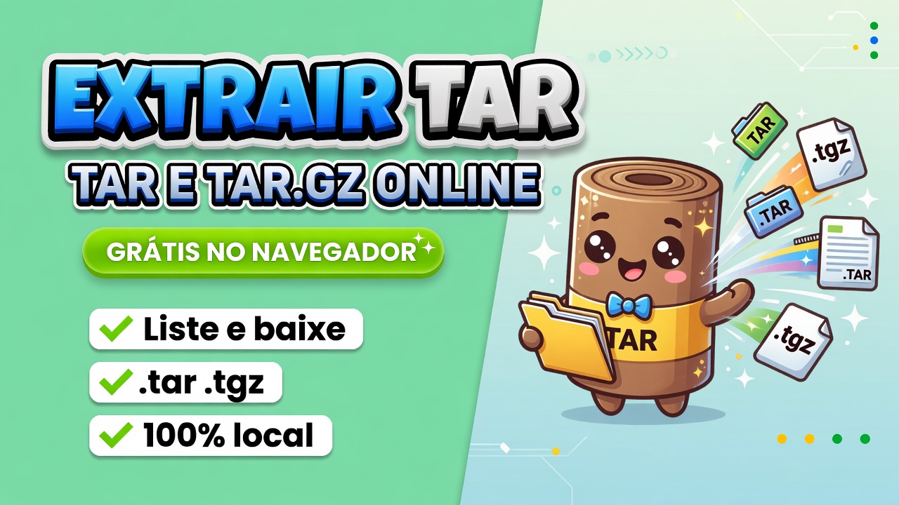 Extrair TAR online grátis
