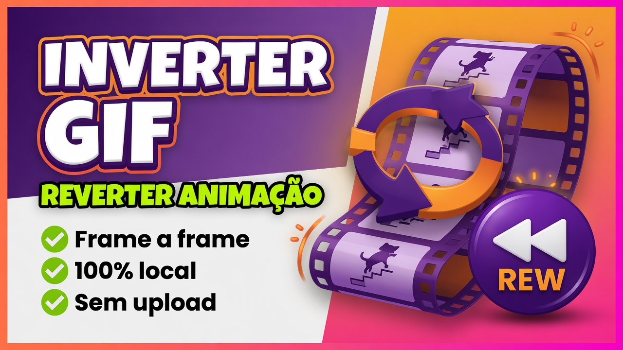 Inverter GIF online grátis