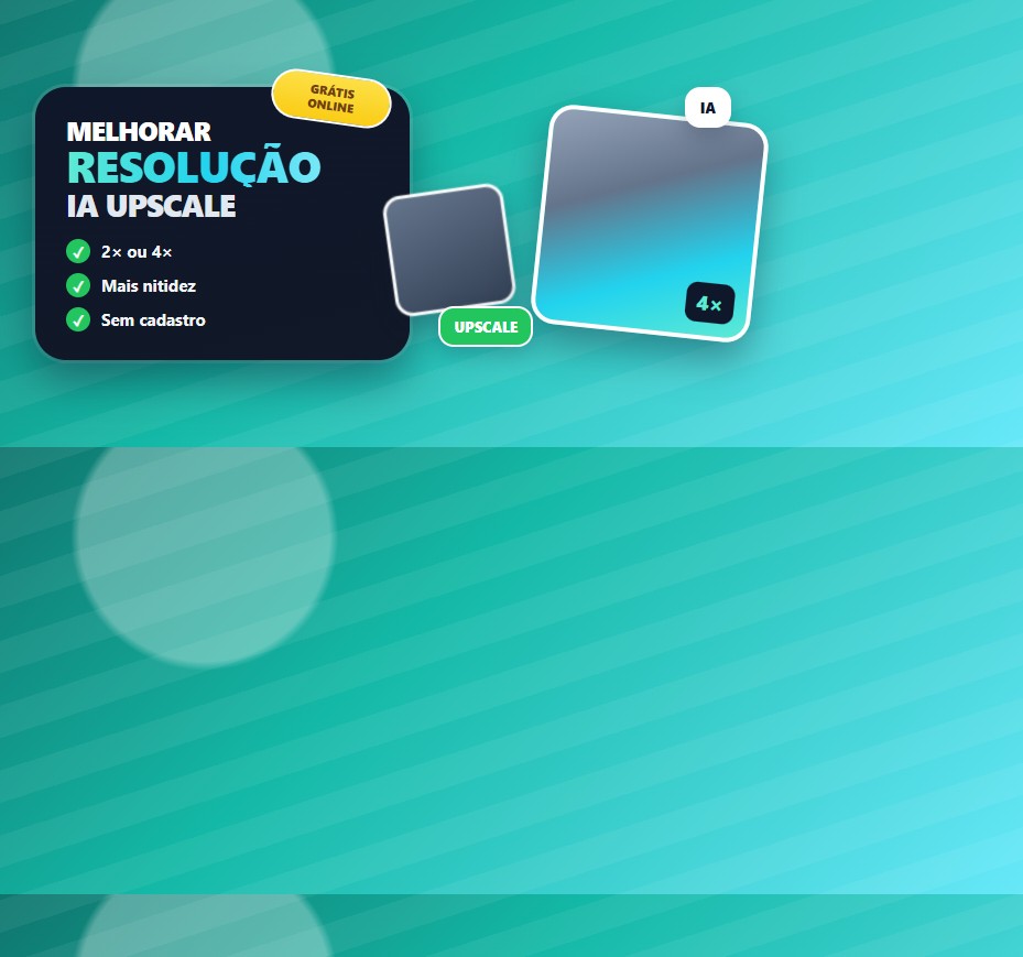 Melhorar resolução de imagem online grátis