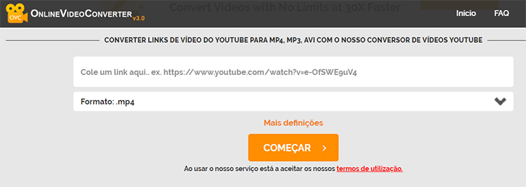 Onlinevideoconverter site