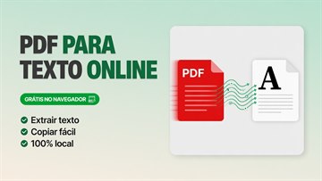 PDF para texto online grátis
