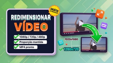 Redimensionar vídeo online grátis