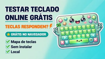 Testar Teclado Online Grátis - Teclas Online