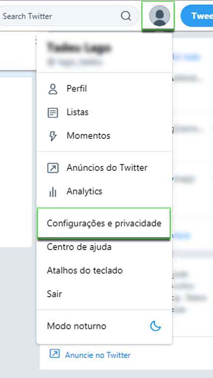 Twitter Configurar